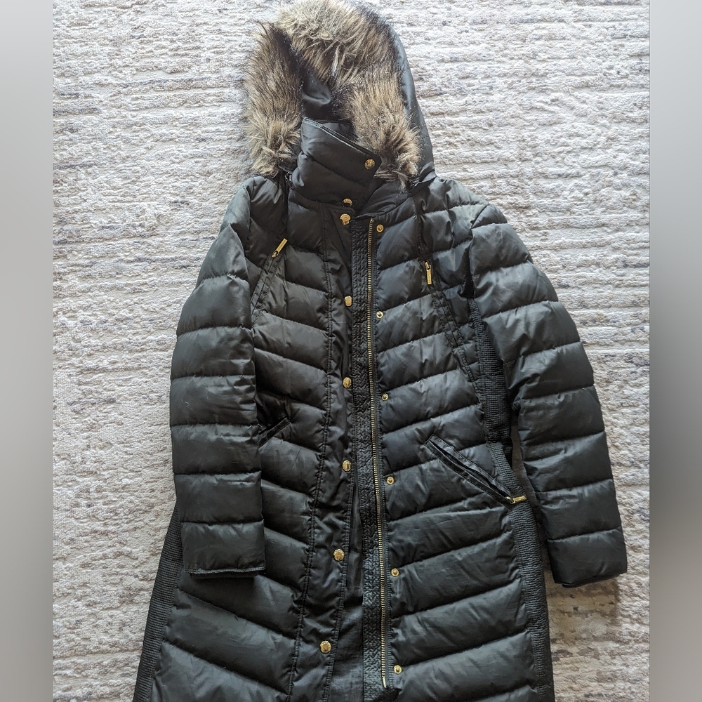 Small Michael Kors Green Puffer Coat
